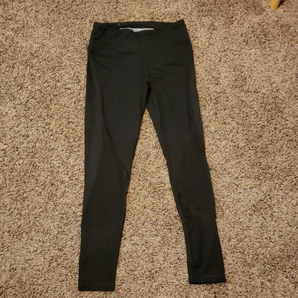 Victoria Sport Black Mesh Leggings